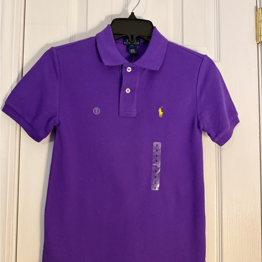 Polo Ralph Lauren Boys Polo Shirt in Vibrant Purple